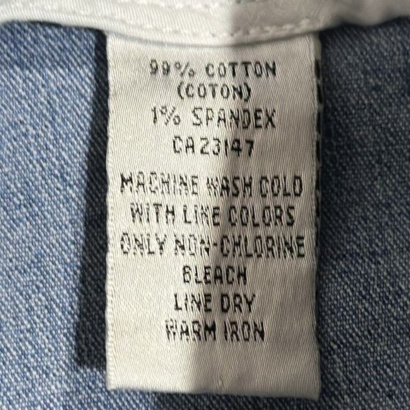 Talbots Petites Denim Skirt Size 10P - EUC - Picture 5 of 5